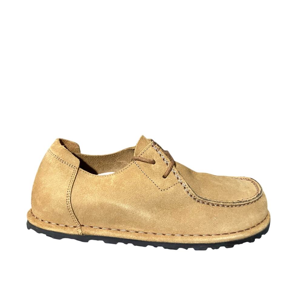 Birkenstock Utti Lace Camel Brown Suede Leather EU 38 Women’s 7